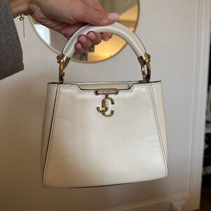 Jimmy Choo Varenne Leather Handbag